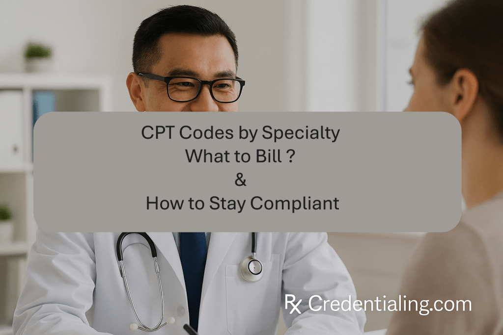 CPT Codes by Specialty