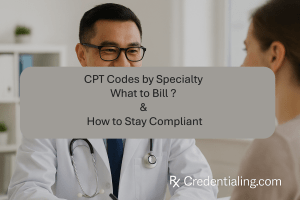 CPT Codes by Specialty
