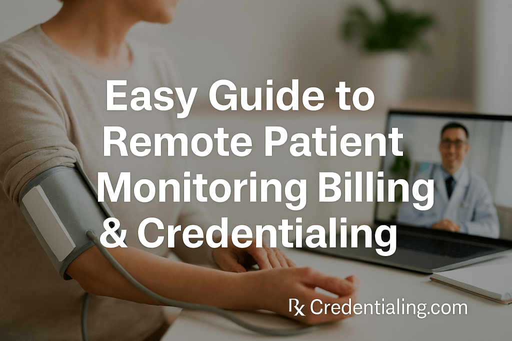 Easy Guide to Remote Patient Monitoring Billing & Credentialing,