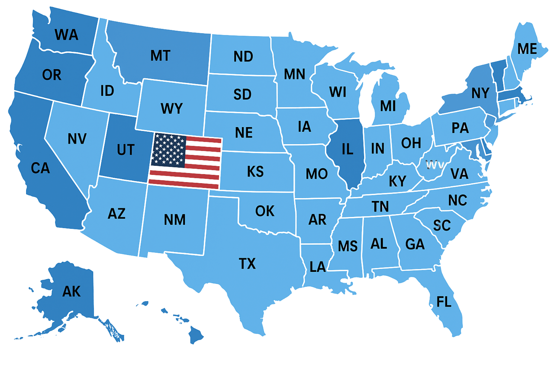 Rx Credentialing provides medical billing services to clients across the United States